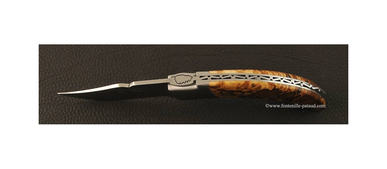 Corsican Rondinara knife classic range stabilized beech