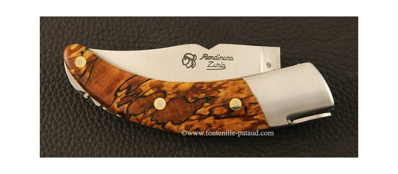 Corsican Rondinara knife classic range stabilized beech