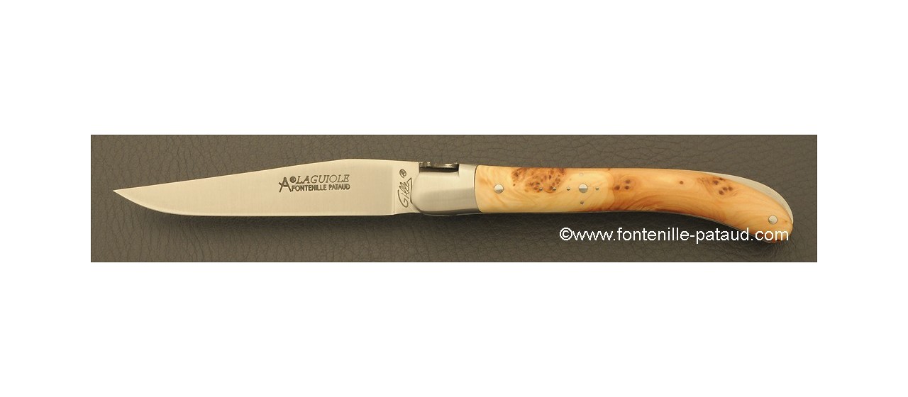 Laguiole Knife Le Pocket Classic Range Juniper