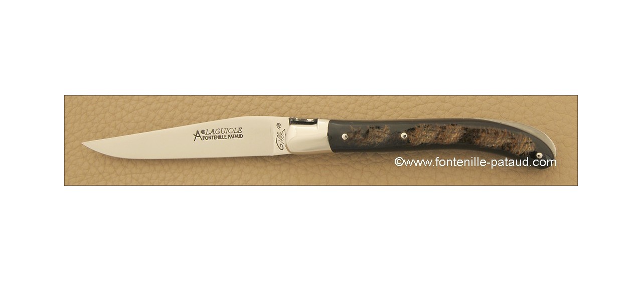 Laguiole Knife Le Pocket Classic Range Buffalo bark