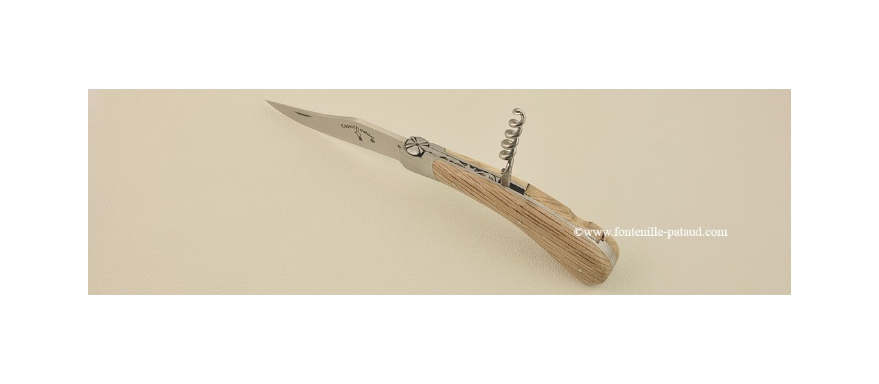 "Le Capuchadou" 12 cm Corkscrew, oak