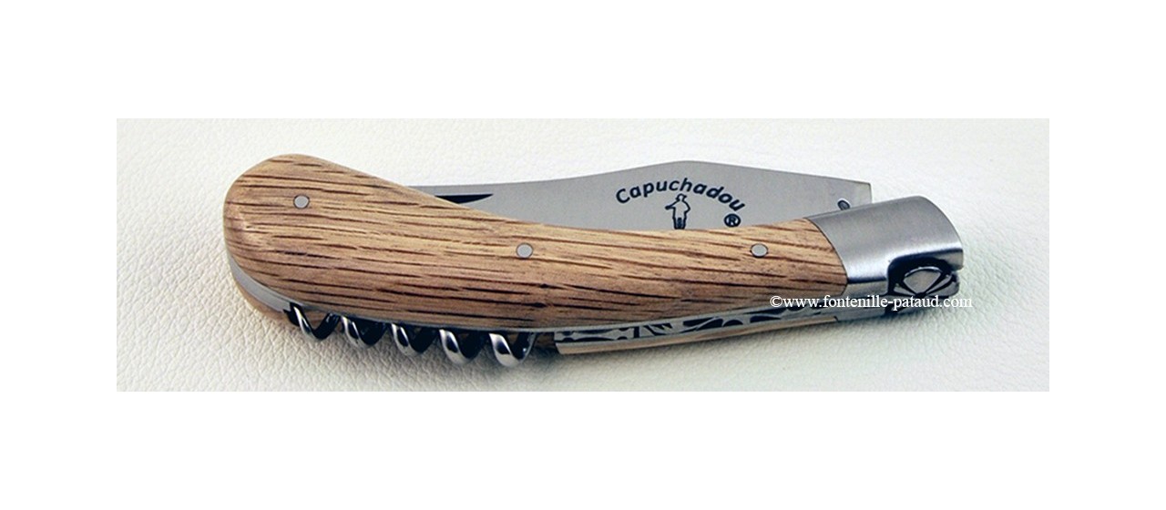 Le Capuchadou 12 cm Tire-bouchon, chêne