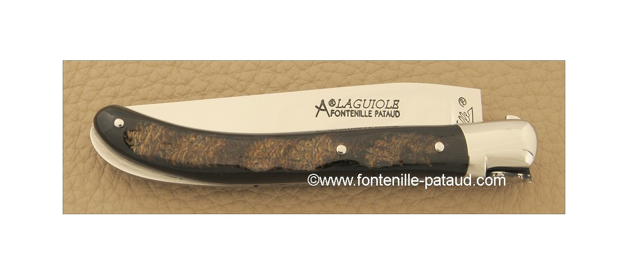 Laguiole Knife Le Pocket Classic Range Buffalo bark