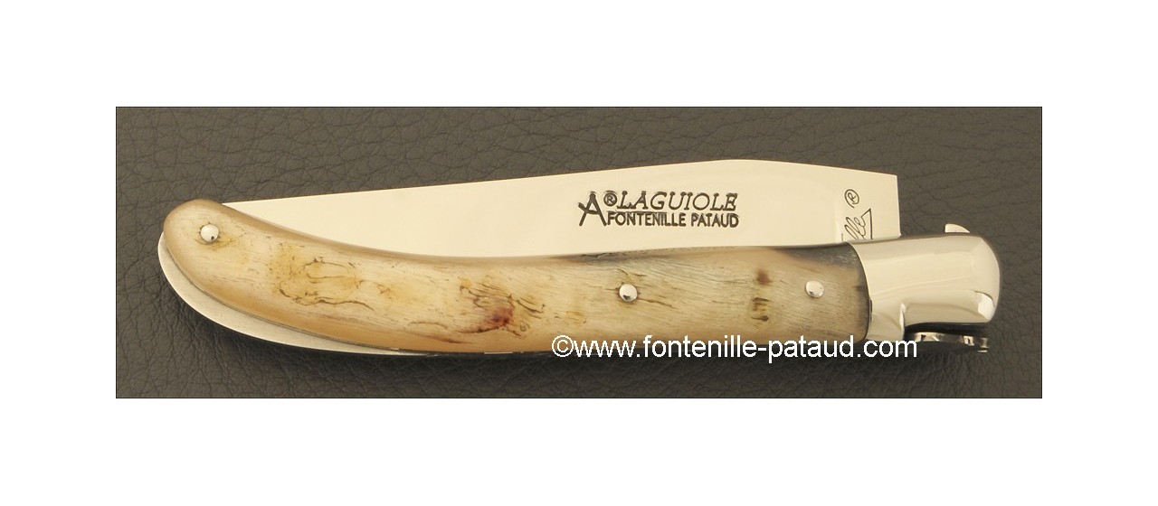 Laguiole Knife Le Pocket Classic Range Ram Horn