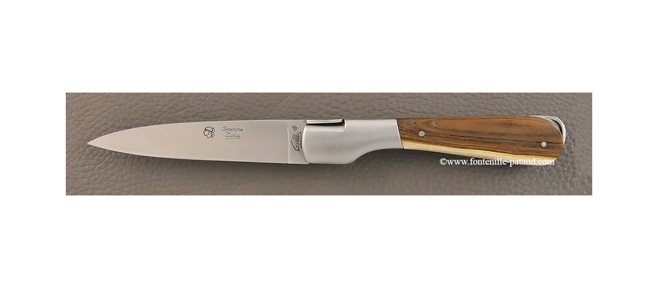 Corsican knife Le Sperone Pistaccio wood