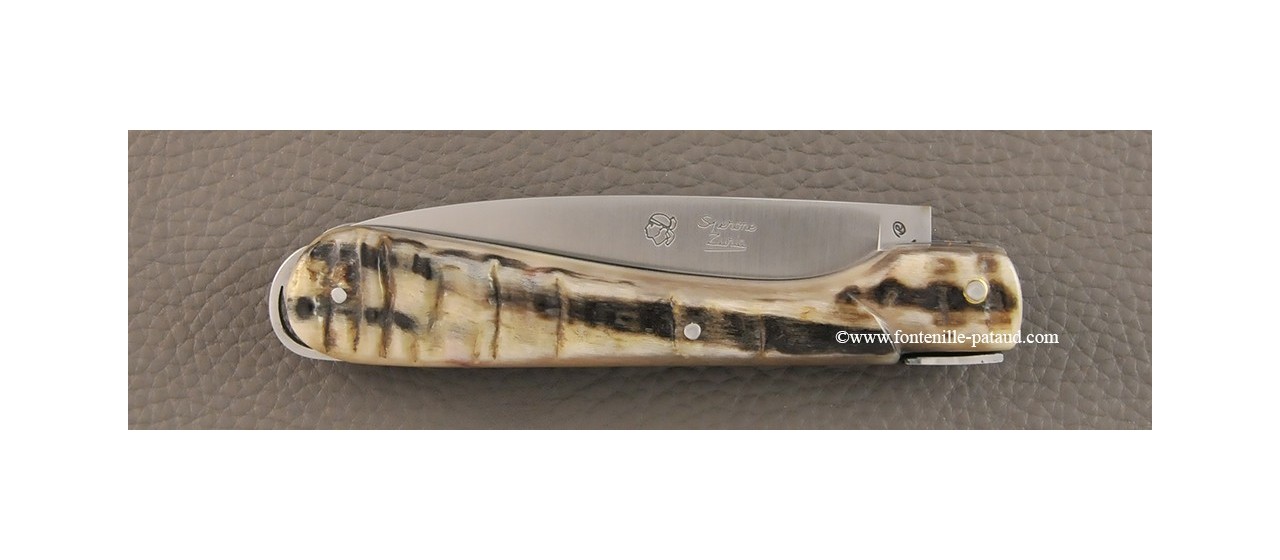 Corsican knife Classic Range Full handle Dark ram horn