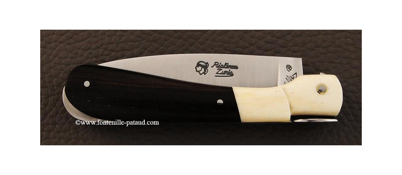 Corsican Pialincu knife Classic Range Real bone & ebony handle