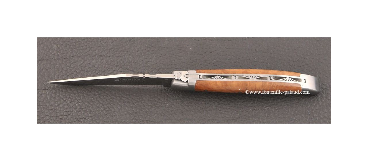 Couteau Laguiole Traditionnel 11 cm Classique racine de bruyère