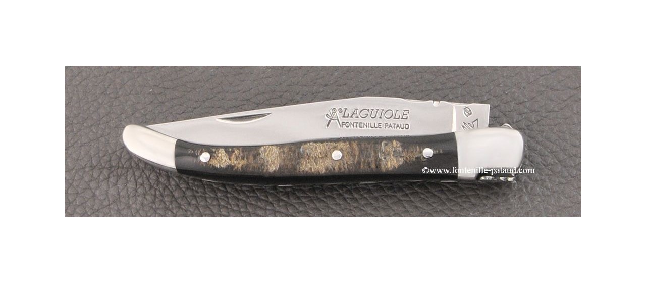 Couteau Laguiole Traditionnel 11 cm Classique Buffle brut