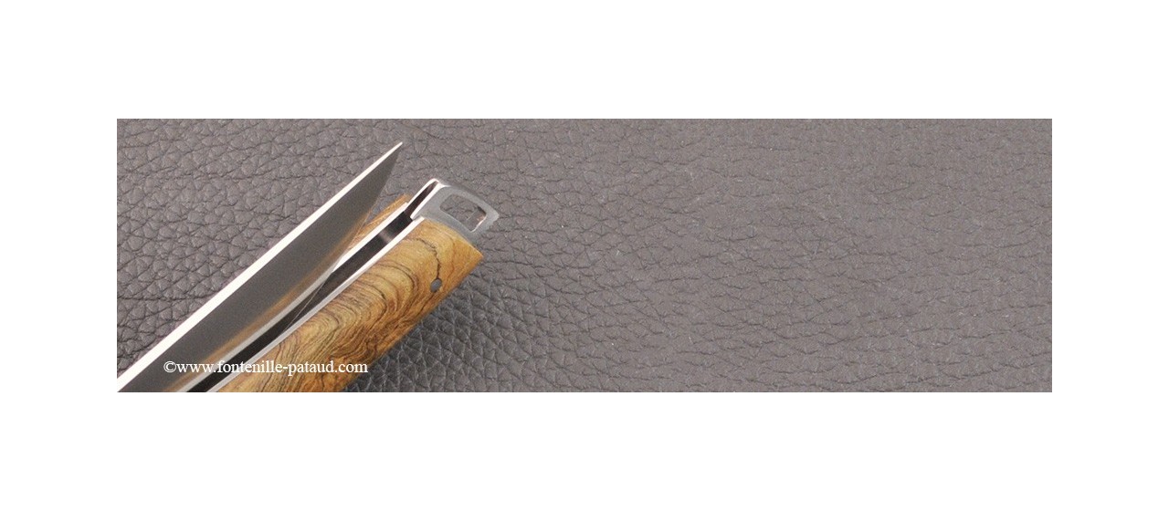 Couteau Le Thiers® Nature avec manche en bois de teck