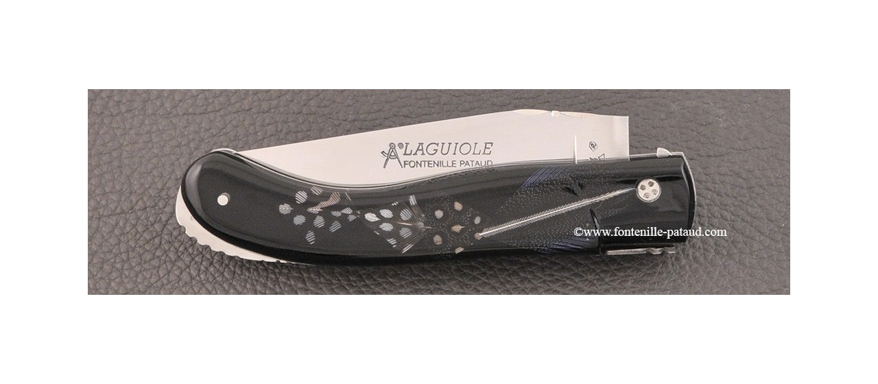 Laguiole sport knife full feather