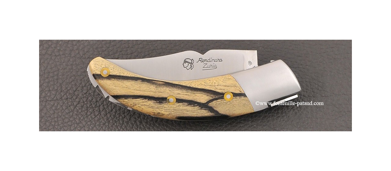 Corsican Rondinara knife classic range royal ebony