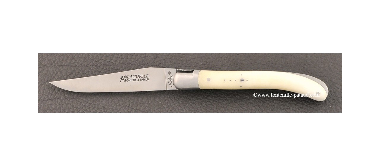 Laguiole Knife Le Pocket Classic Range Real cow bone