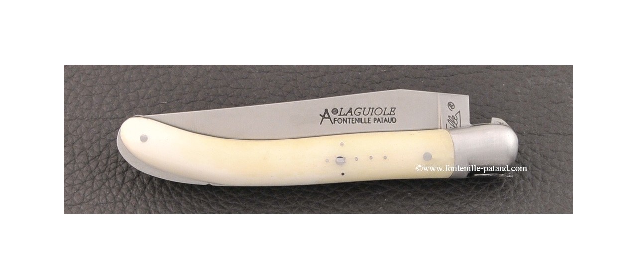 Laguiole Knife Le Pocket Classic Range Real cow bone
