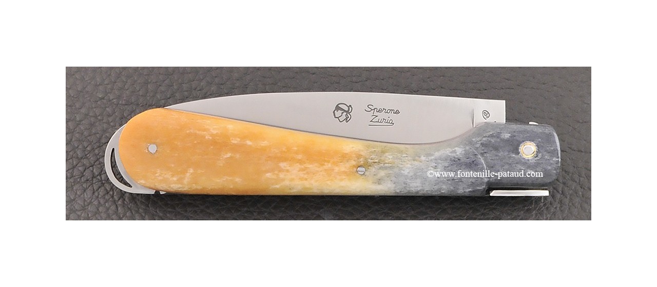 Corsican knife giraffe bone handle