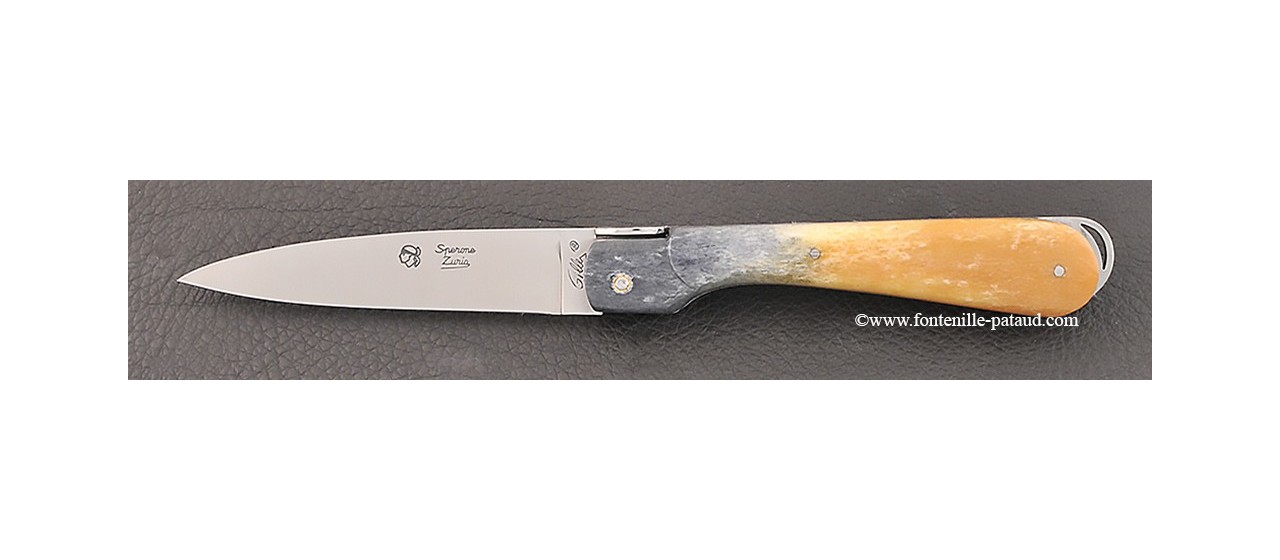 Corsican knife giraffe bone handle