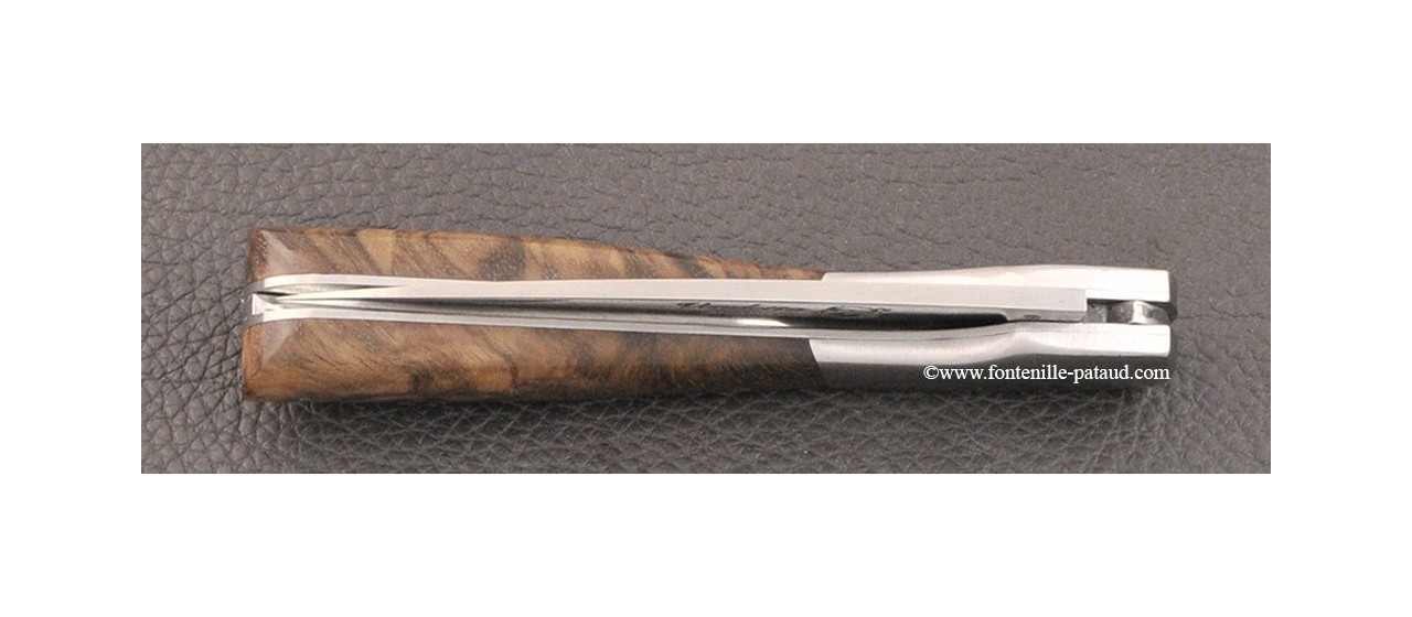 Couteau Vendetta Corse Traditionnelle avec tire-bouchon Noyer