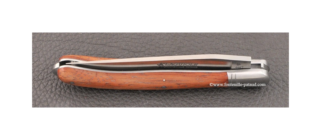Laguiole knife by Gilles padouk wood