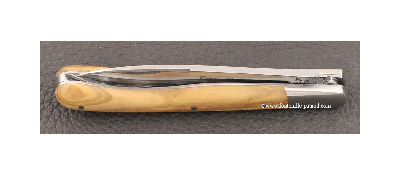 Aurillac shepherd's knife Olivewood