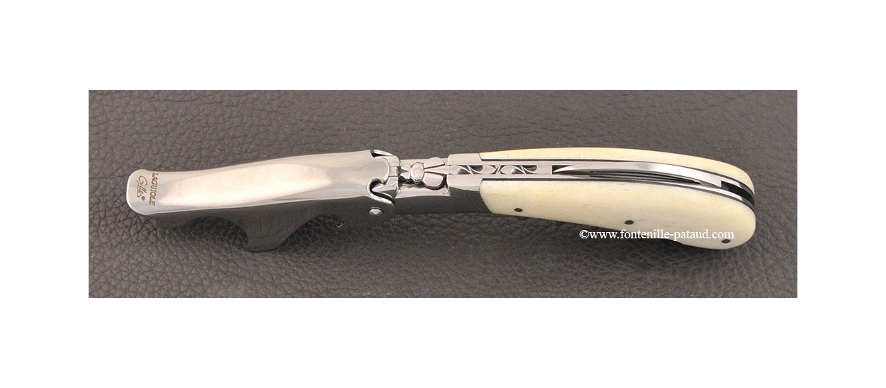 Laguiole Magnum corkscrew Real bone