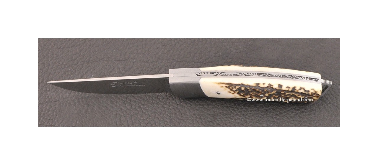 Le Thiers® Nature knife Real stag horn