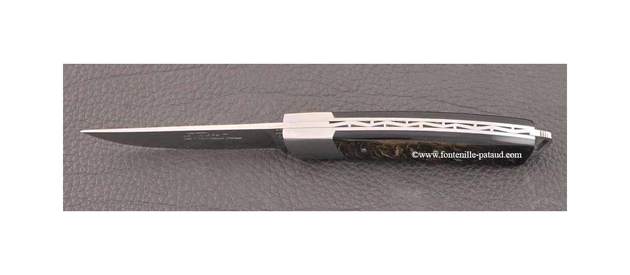 Le Thiers® Nature knife Buffalo bark handle
