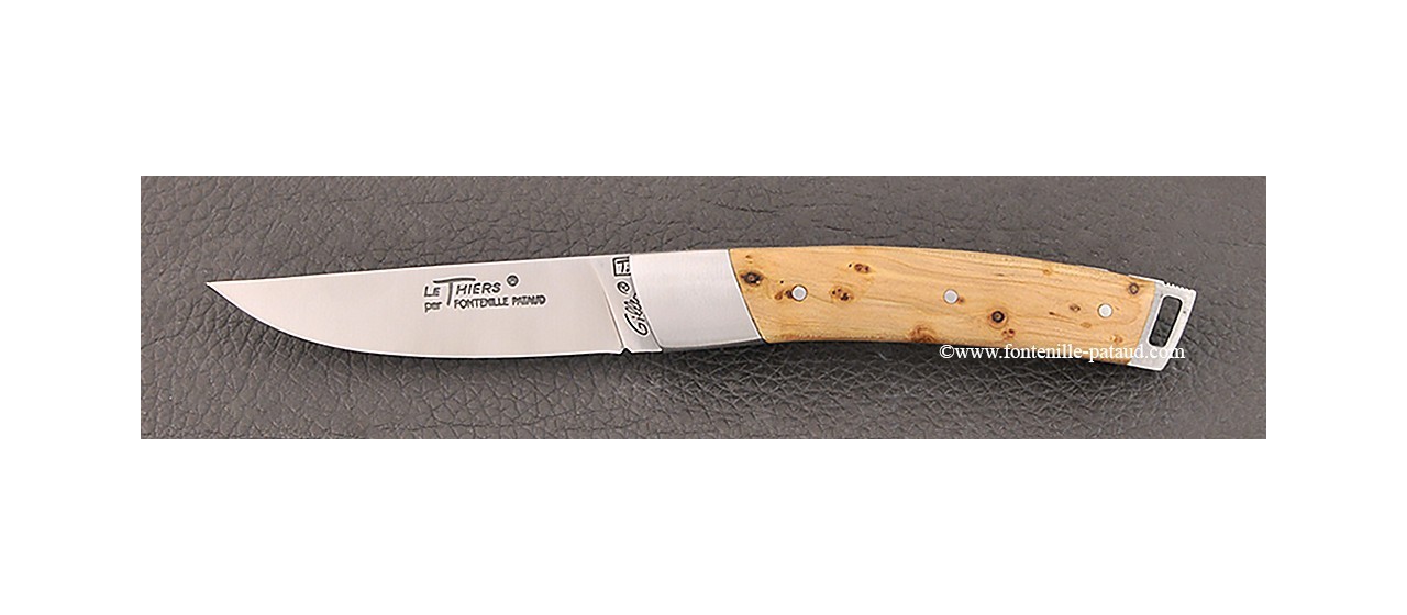 Le Thiers® Nature knife juniper wood handle
