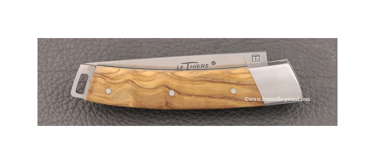 Le Thiers® Nature knife olivewood handle