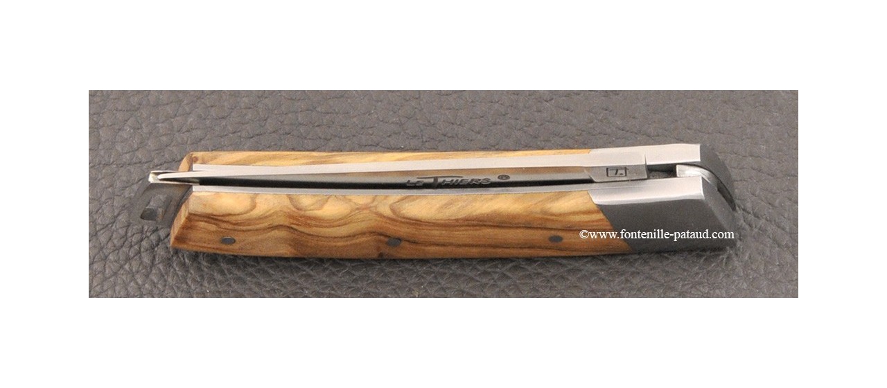 Le Thiers® Nature knife olivewood handle