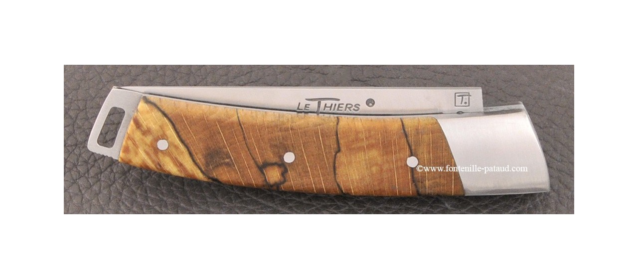 Le Thiers® Nature knife Stabilized beech handle