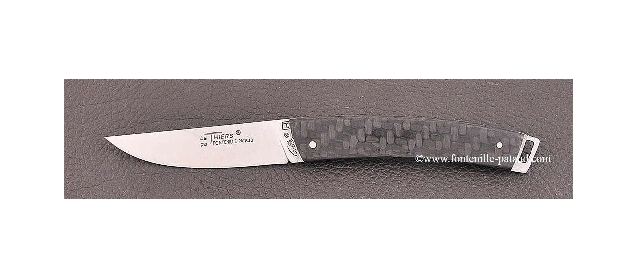 Le Thiers® Nature knife carbon ultra light handle