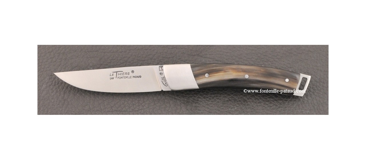 Le Thiers® Nature knife horn tip handle