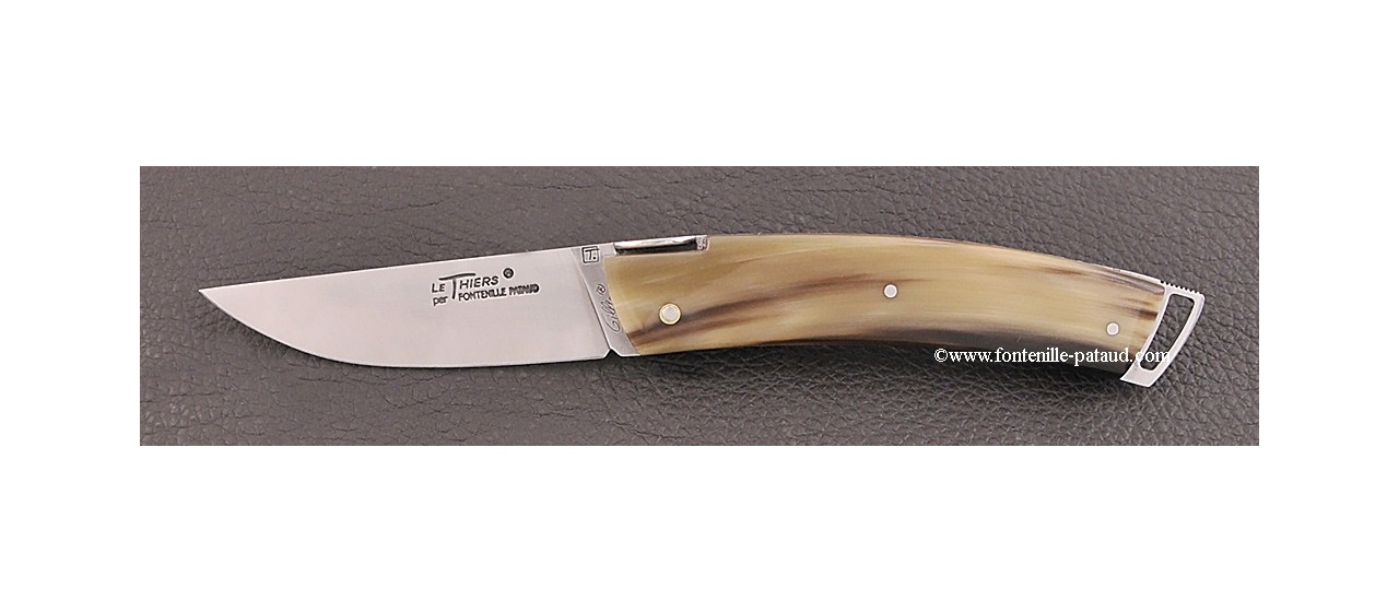 Le Thiers ® Gentleman knife full cow horn