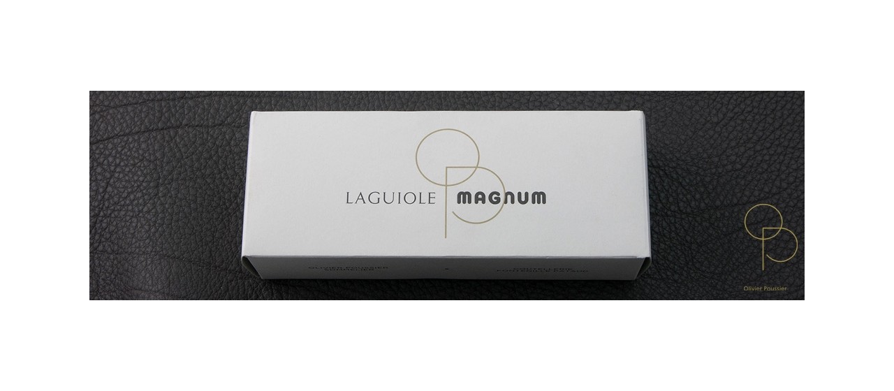 Coffret pour le Tire-bouchon Laguiole Magnum Olivier poussier