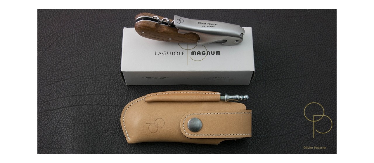 Laguiole Magnum corkscrew Oak