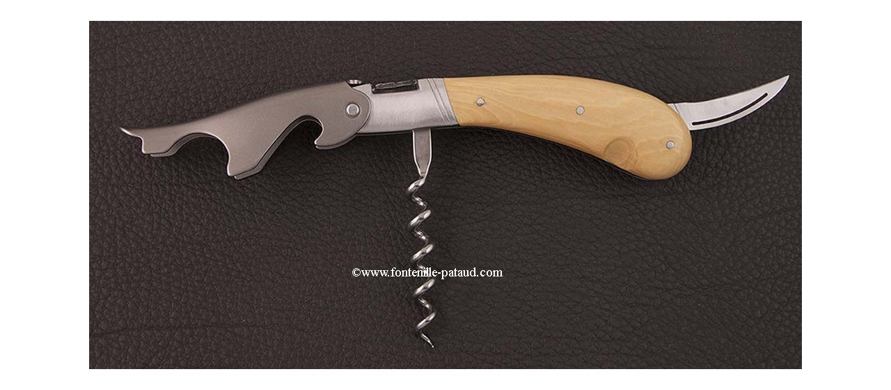 Laguiole Magnum corkscrew boxwood