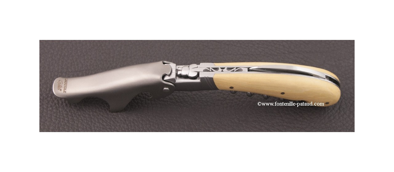 Laguiole Magnum corkscrew boxwood