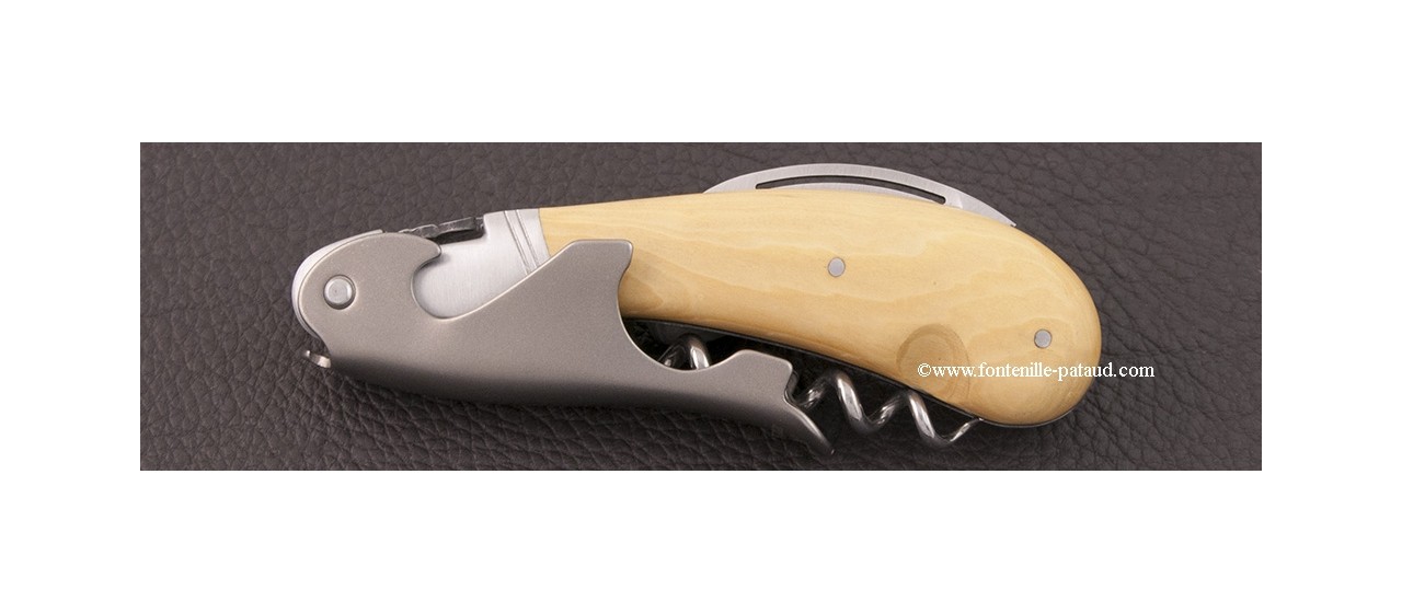 Laguiole Magnum corkscrew boxwood