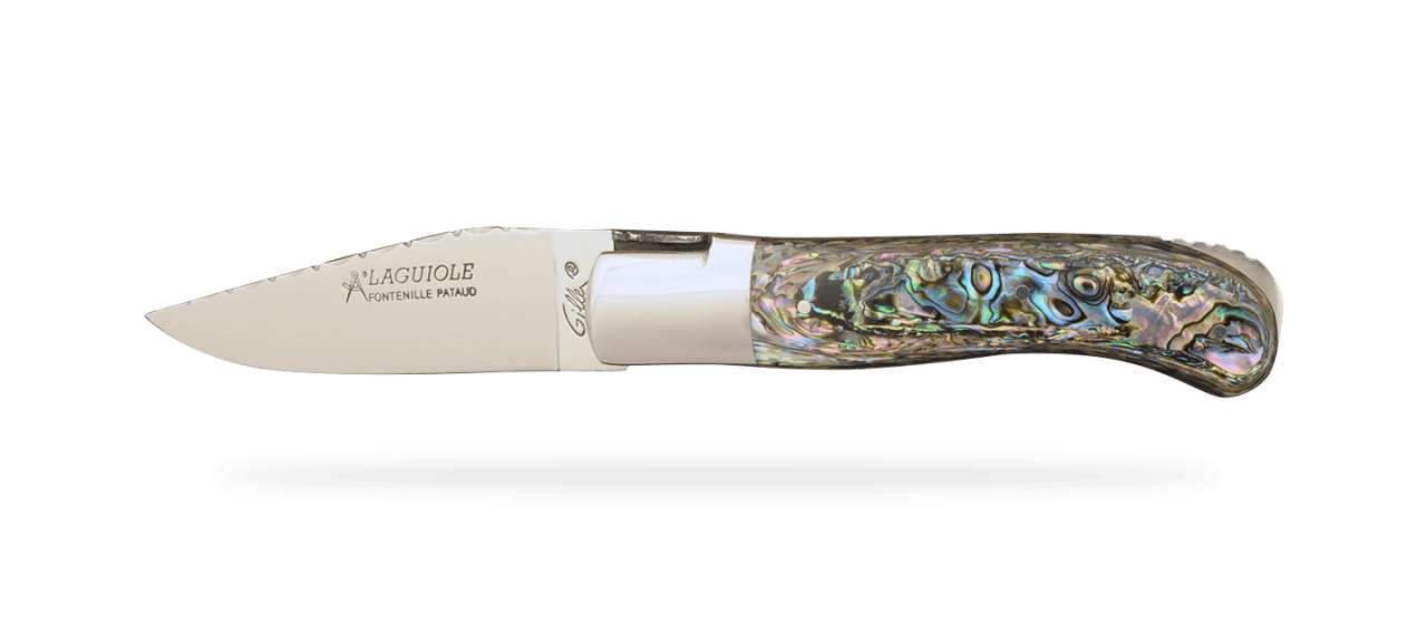 Laguiole Gentleman Guilloché Range Mother of pearl