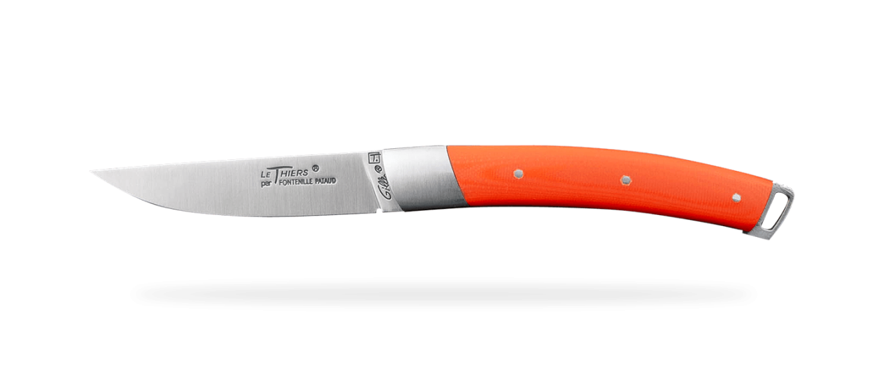 Le Thiers® Nature Micarta orange