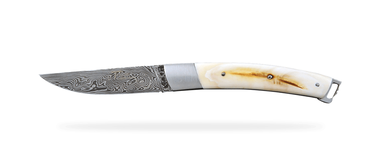 Le Thiers® Nature Damascus Warthog ivory