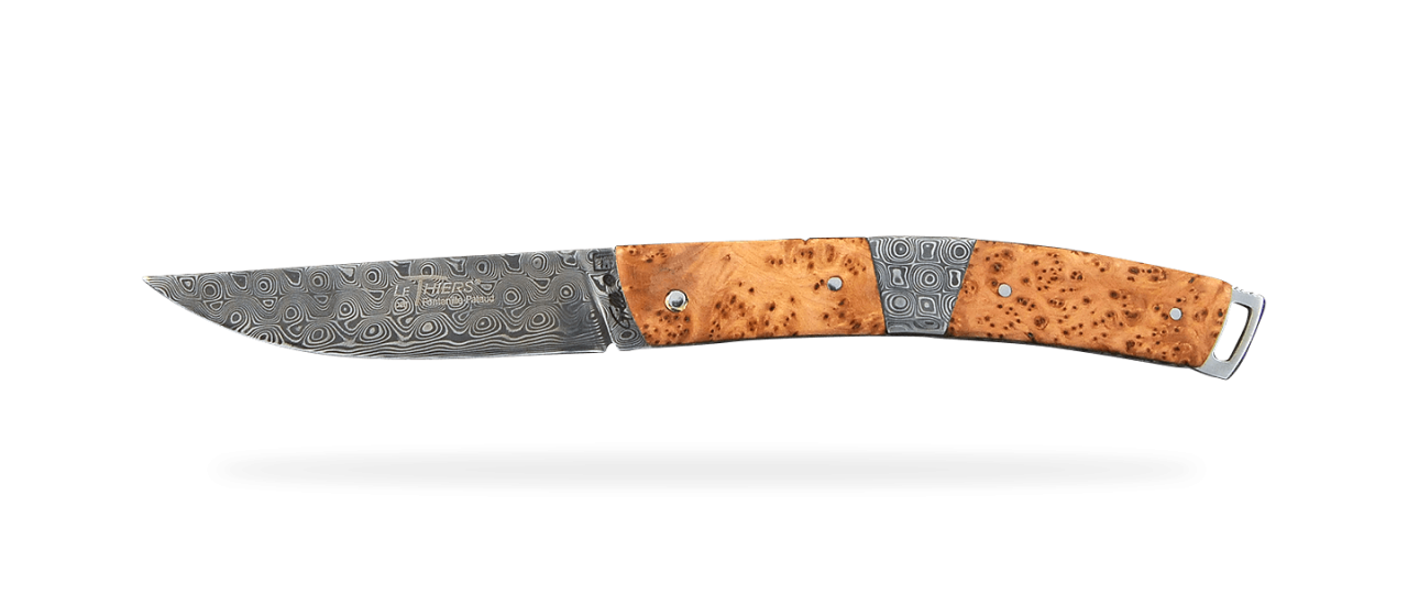 Le Thiers® Nature Damascus Central bolster Juniper