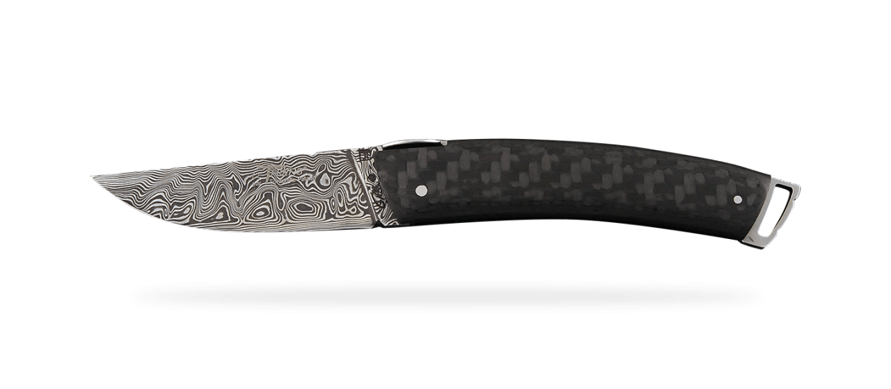 Le Thiers® Gentleman Damascus Carbon fiber "Ultra-light"