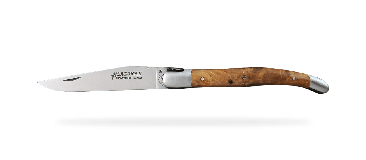 Laguiole Traditional 12 cm Classic Range Stabilized poplar burl