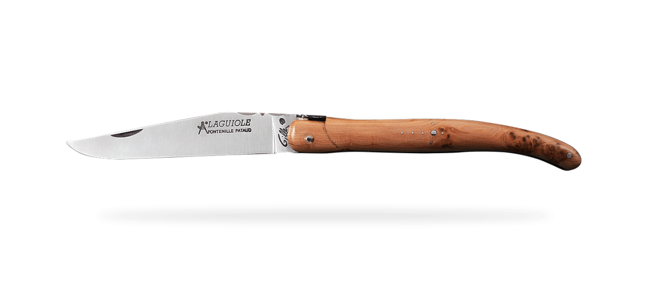 Laguiole Traditional 12 cm Classic Range Full Handle Juniper Burl