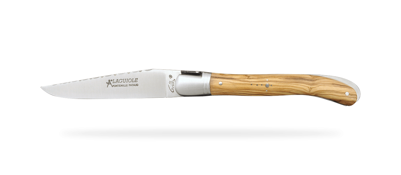 Laguiole Nature Guilloché Range Olivewood