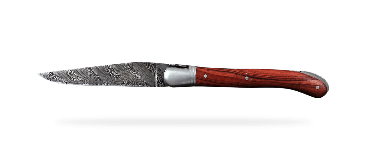 Laguiole Nature Damascus Range Guilloché Rosewood