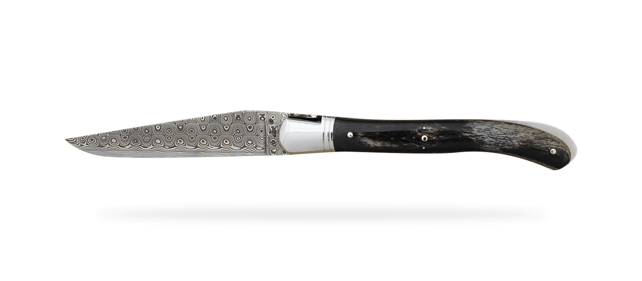 Laguiole Nature Damascus Range Real giraffe bone