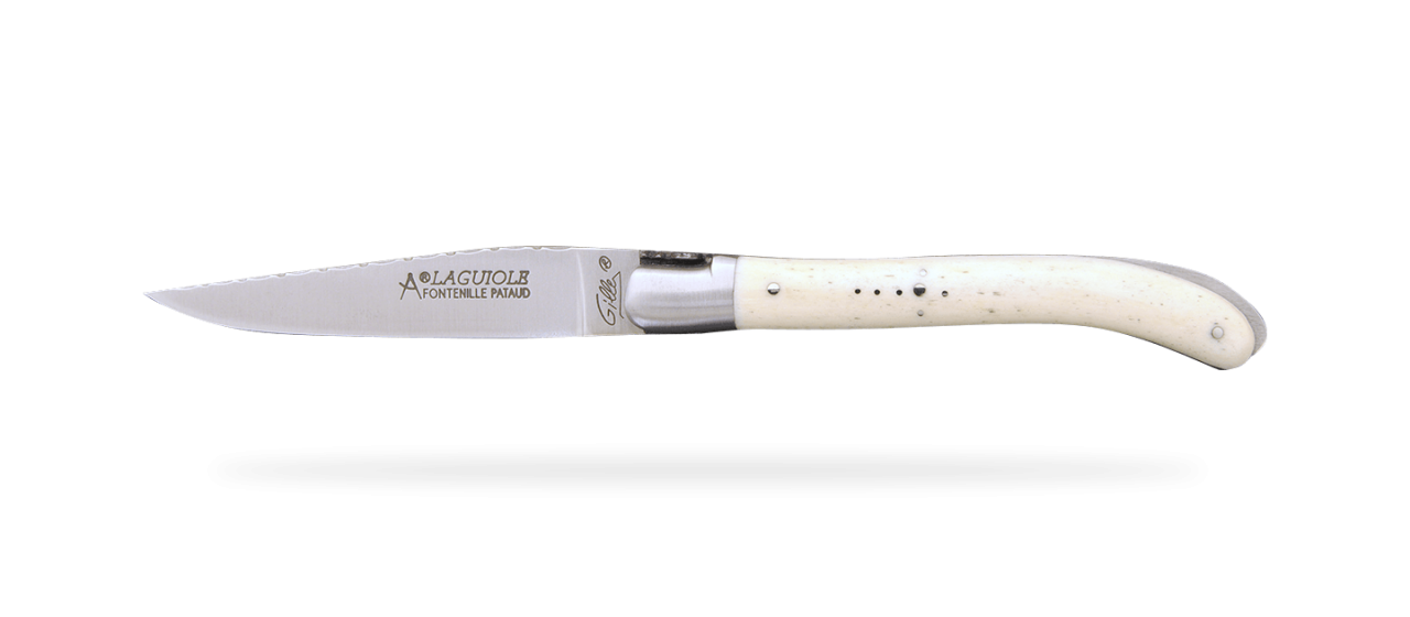 Laguiole XS Guilloché Range Real bone