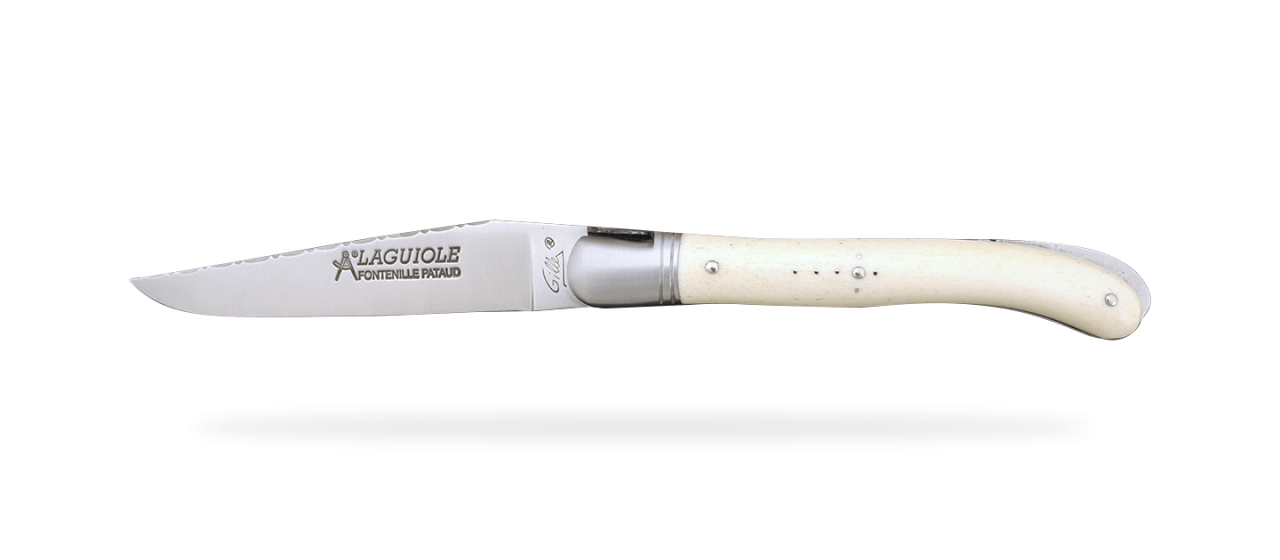 Laguiole Nature Guilloché Range Real bone